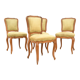 4 Louis XV style chairs