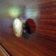 Vintage 3-drawer chest of drawers in dark wood