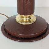 Le Tanneur leather lamp