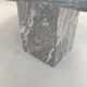 Italian marble leaf shape coffee table, 1980's