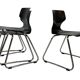 Lot de 4 chaises Elmar Flötotto design années 70