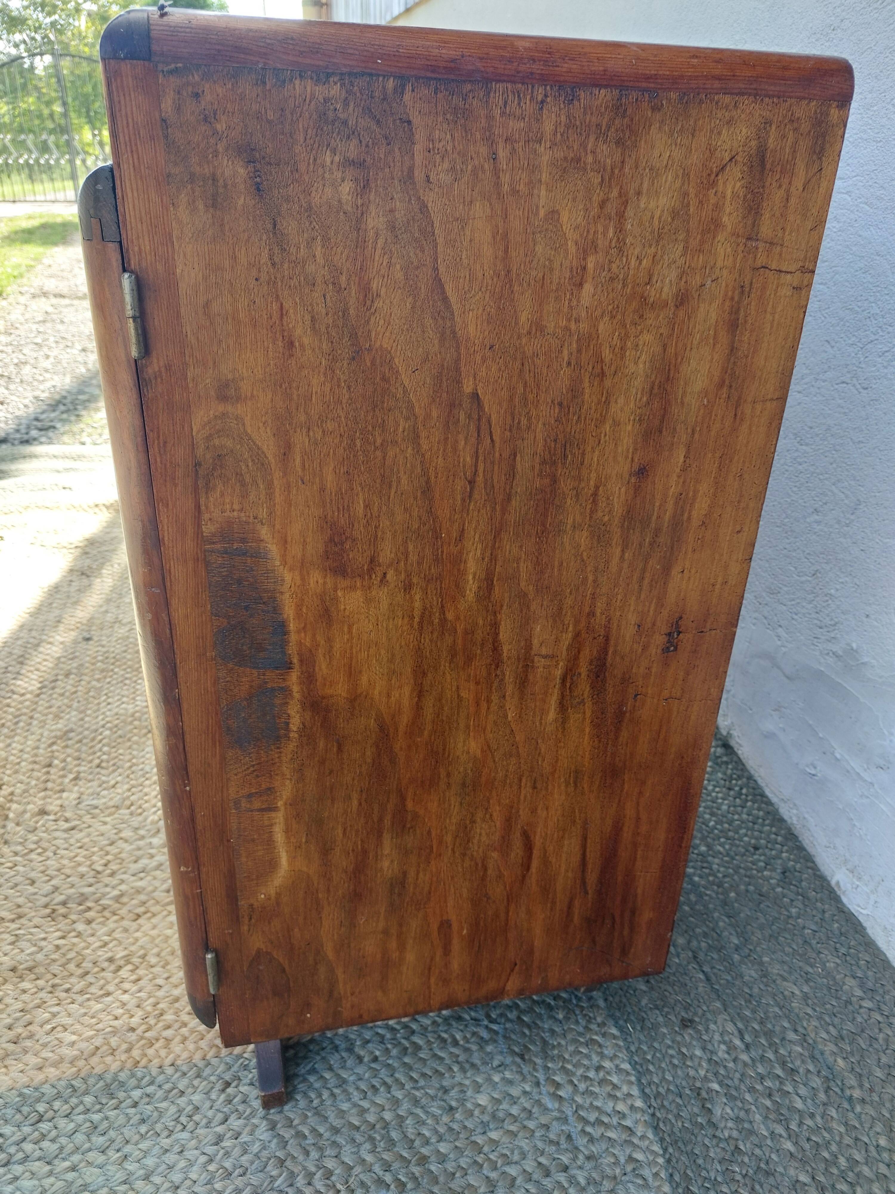 Vintage Mado sideboard with asymmetrical doors