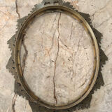 Old baroque metal frame