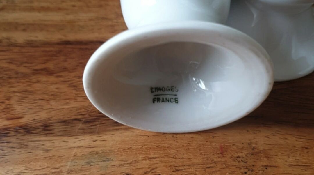 Lot mocha cups coffee china france