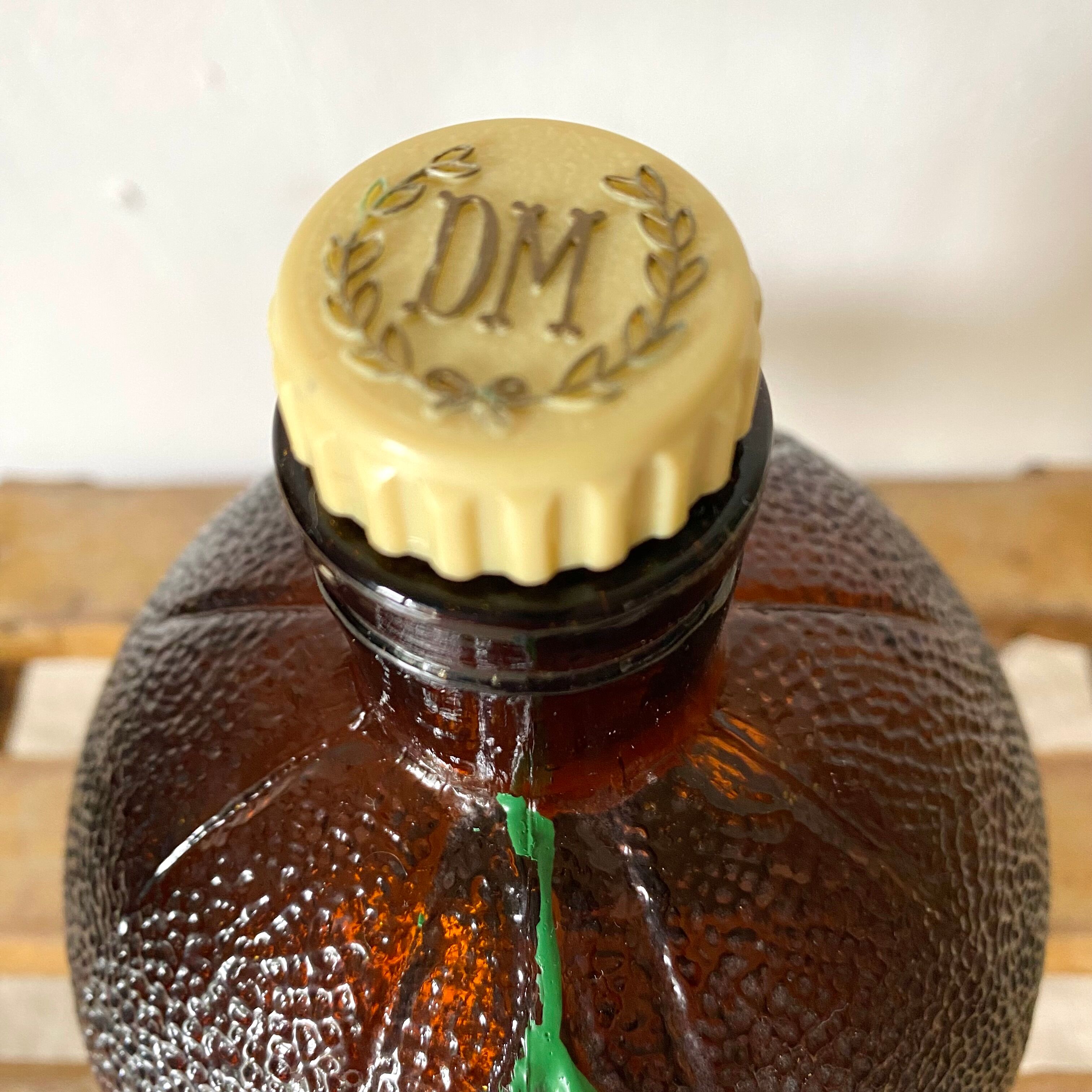 Vintage orange bottle Mollfulleda