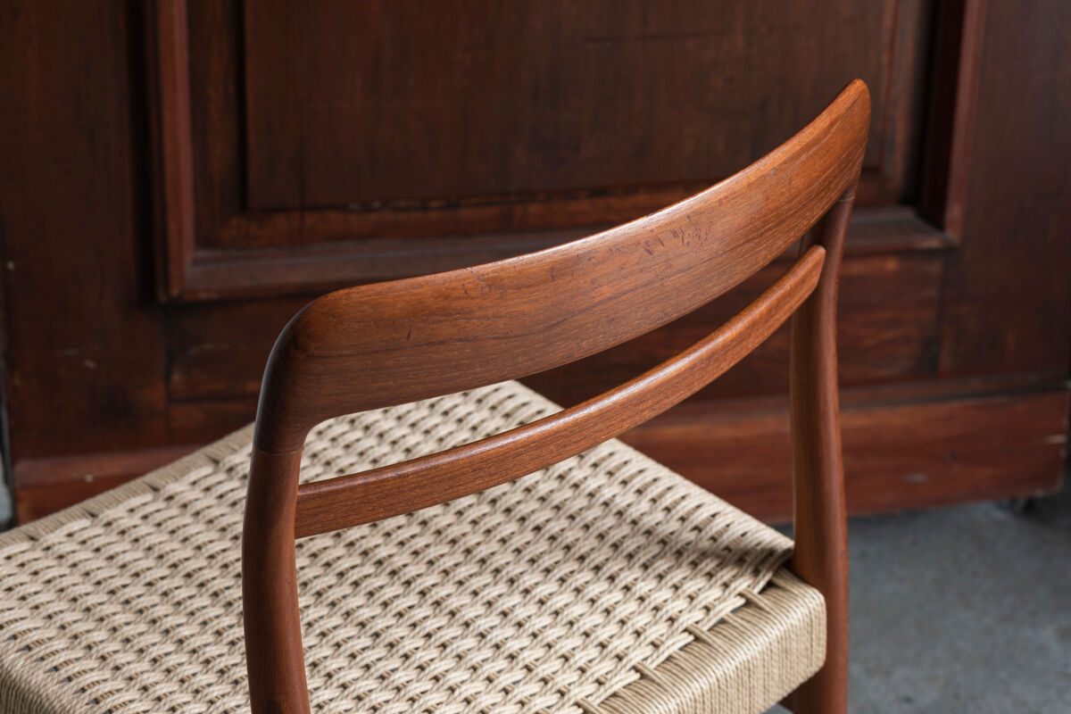 Set of 4 dining chairs by Henry W. Klein for Bramin, Denmark, 1960