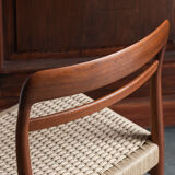 Set of 4 dining chairs by Henry W. Klein for Bramin, Denmark, 1960