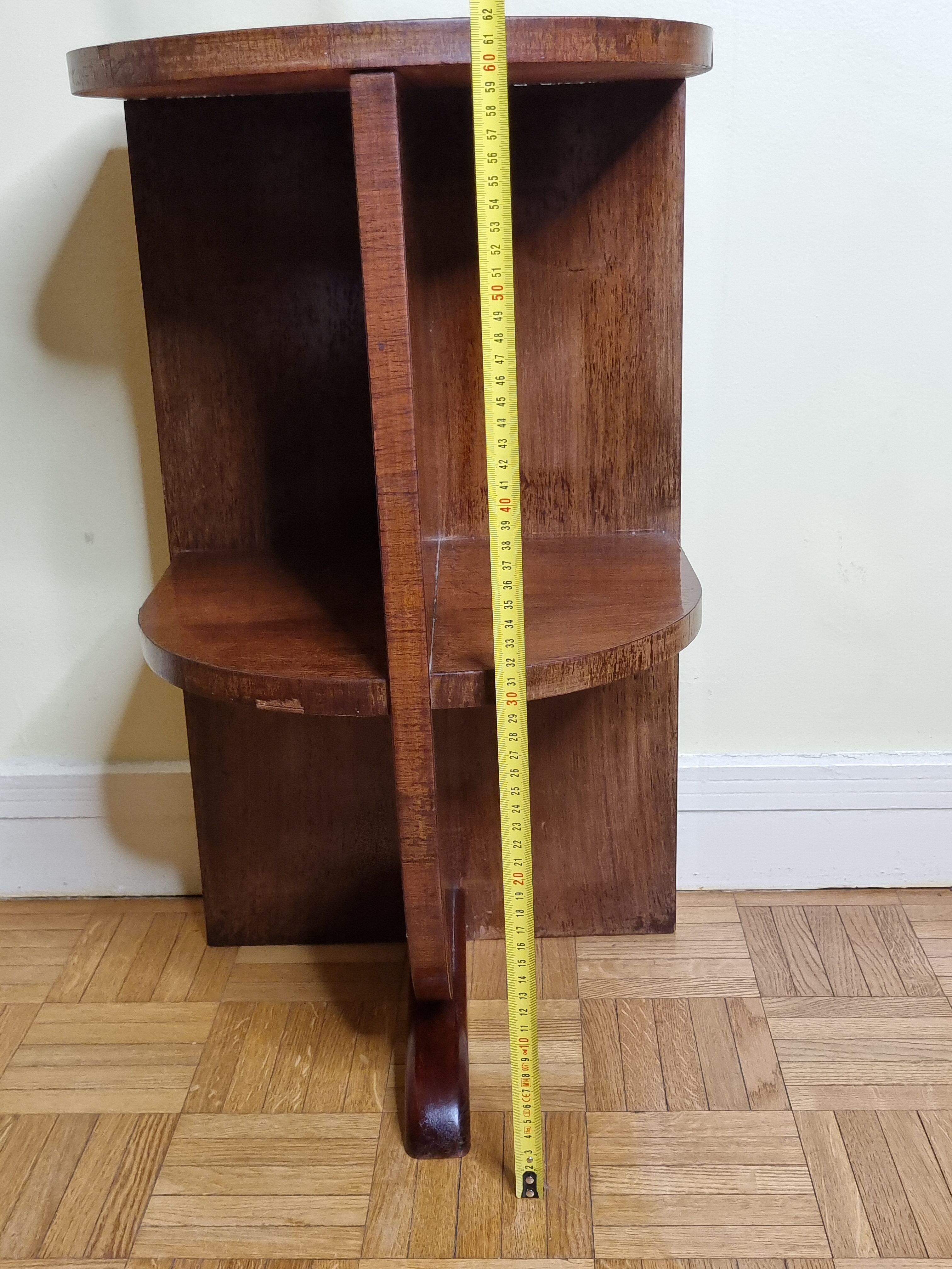 Half-round art deco style console