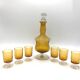 Carafe with 6 glasses, France, 1960s