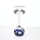 SAINT-LOUIS BRISTOL JOSEPH liqueur glass with overlay, cobalt blue lined crystal