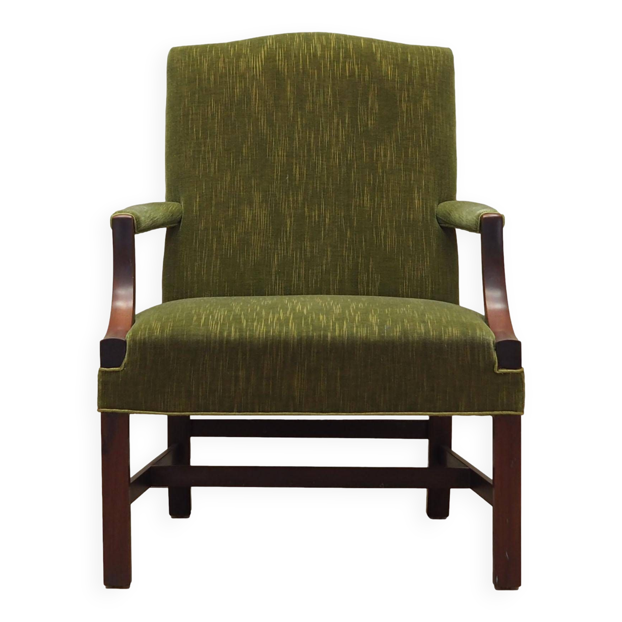 Mahogany armchair, Danish design, 1970s, production: Denmark