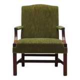 Mahogany armchair, Danish design, 1970s, production: Denmark