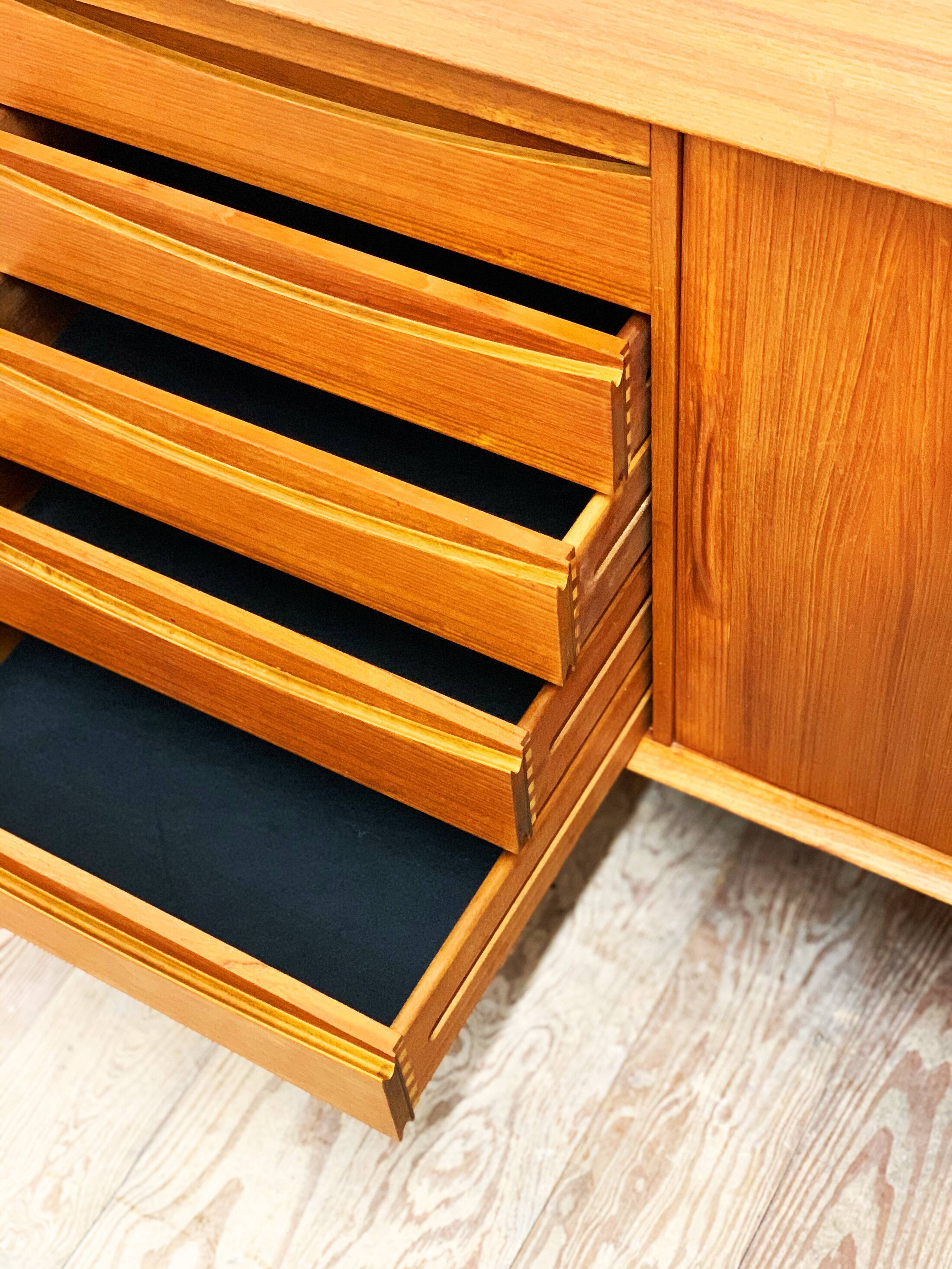 Teak sideboard by Arne Vodder for Sibast, 50/60