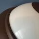 Mid-century brown and beige Dijkstra Space Age suspension