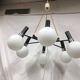 Italian design chandelier 1970