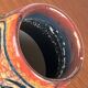 Danish studio pottery vase from the mid-century by Marianne Starck for Michael Andersen, 1960s.