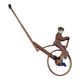 Old wooden push toy