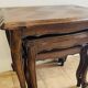 Nest of tables in wood, Louis XV style