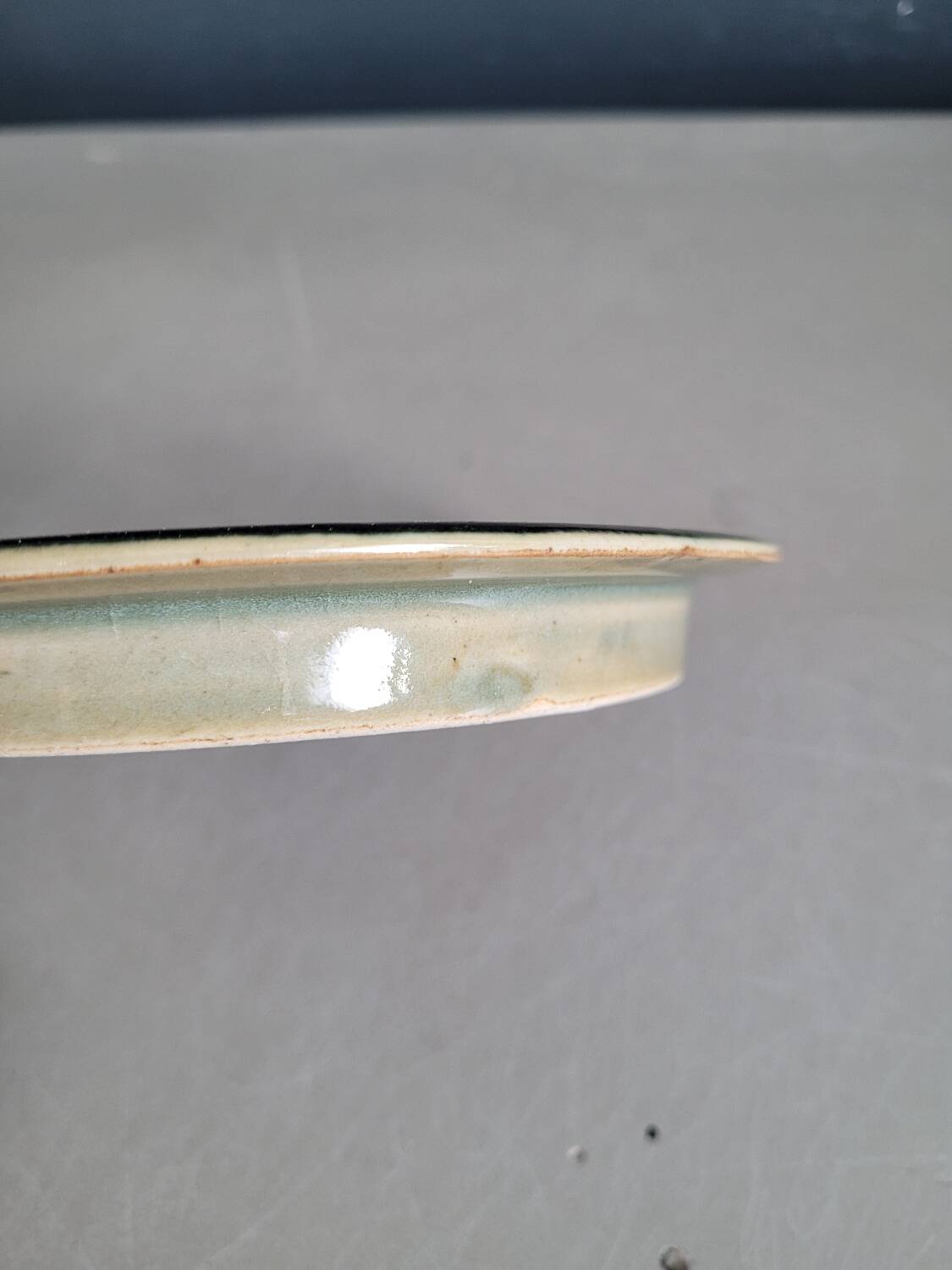 Vintage ceramic candle holder
