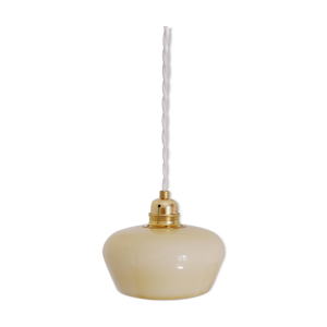 suspension globe opaline