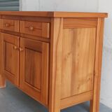 Elm sideboard Maison Regain, 80's