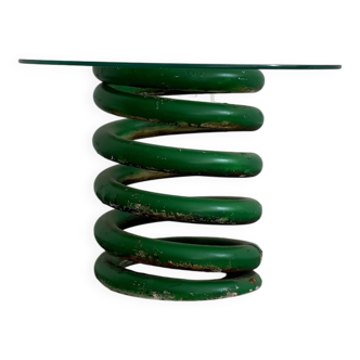 Green space age side table