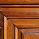 Small oak cabinet, 4 doors, Louis XIII style