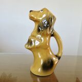 Ceramic “dog” pitcher 1960 1970
