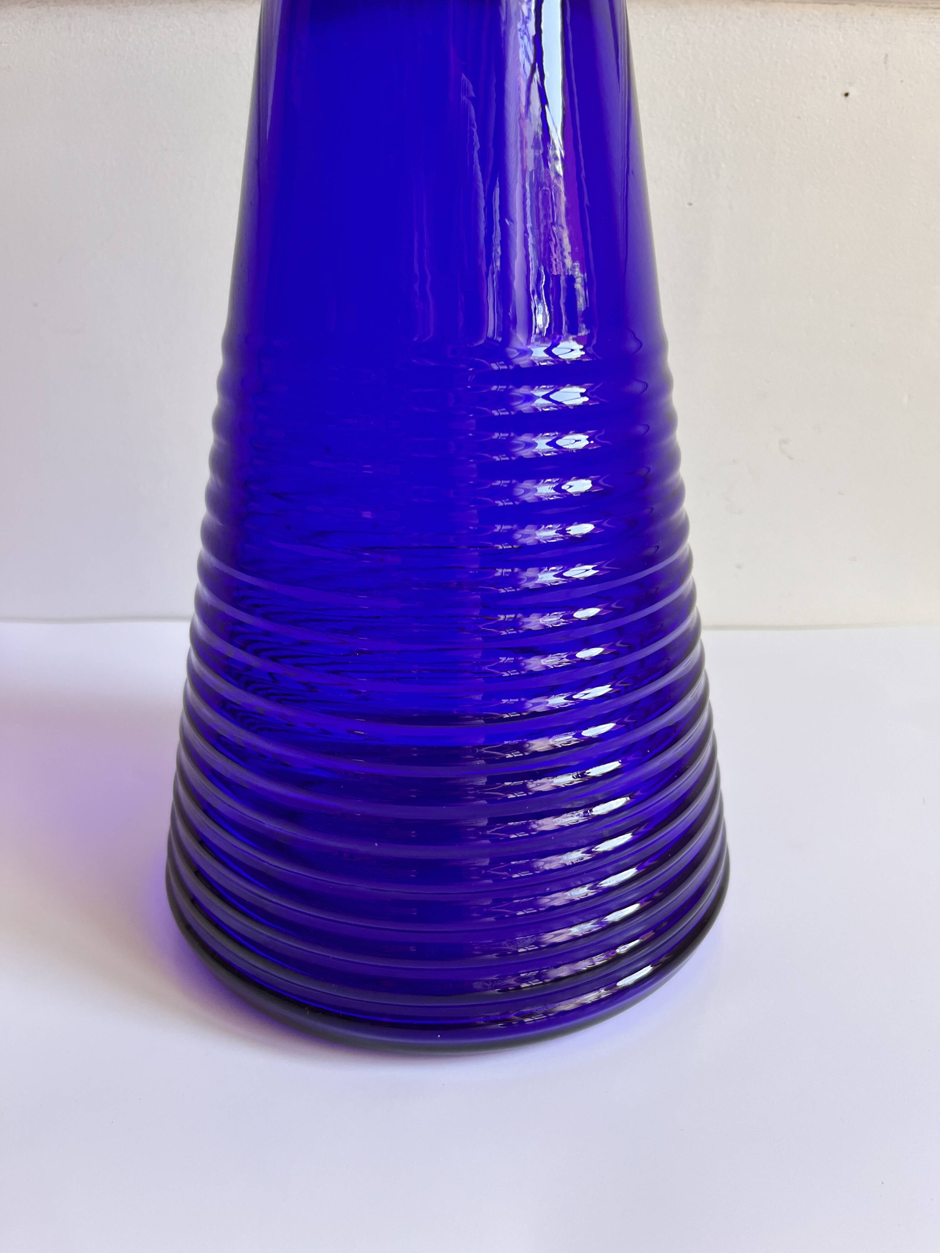 Vintage cobalt vase