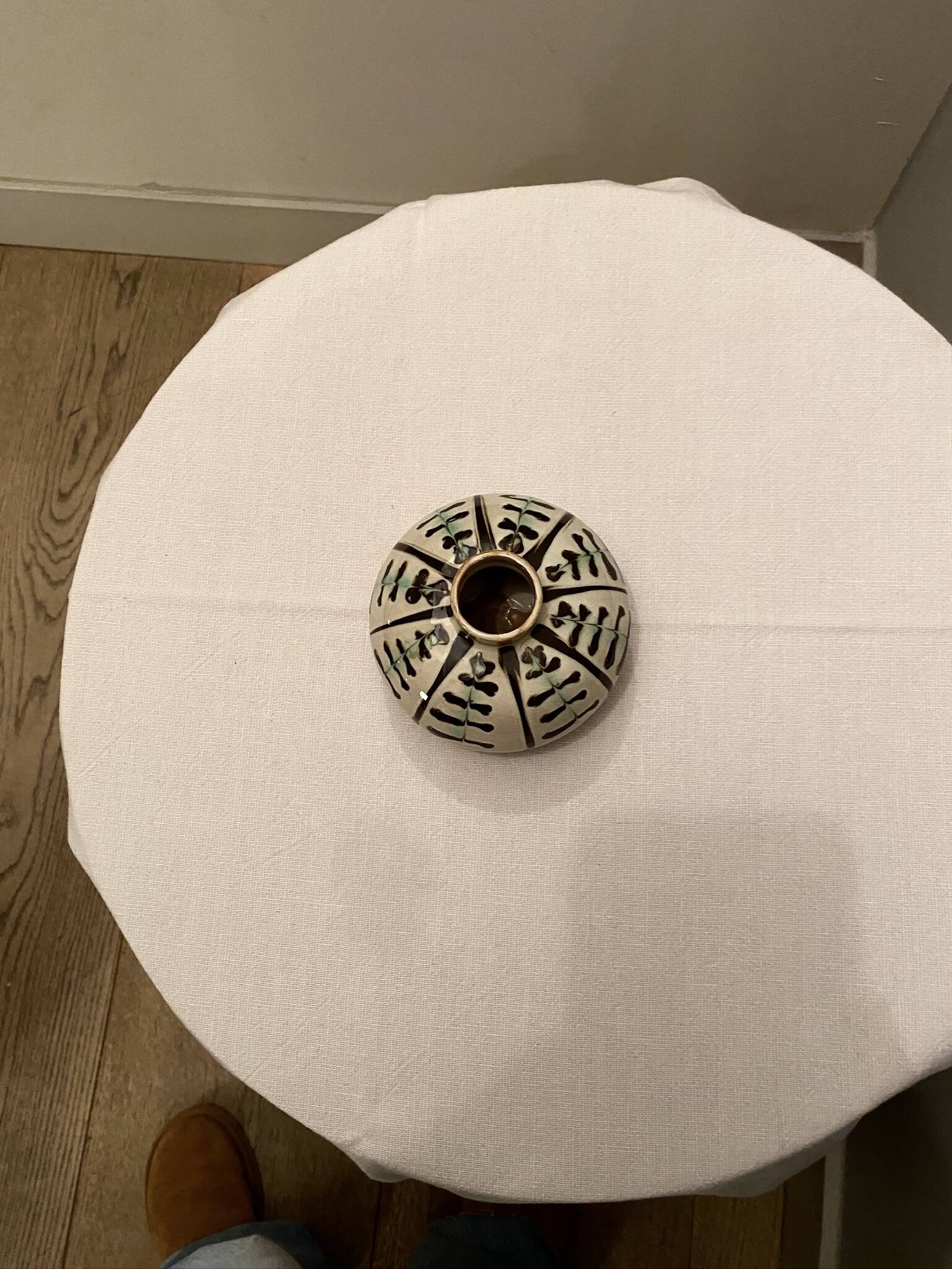 Small ceramic vase
