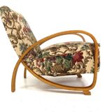 Fauteuil scandinave en hêtre, Swedish Modern, Suède, 1940