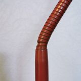 Burgundy flexible casserole lamp, 1960