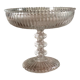 Vintage molded glass stand cup
