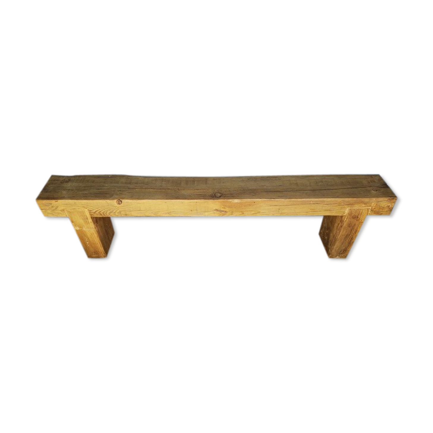Bench in solid wood