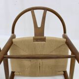 1960s Hans J. Wegner Set of 6 Early Wishbone Chairs in Oak By Carl Hansen and Son, Denmark