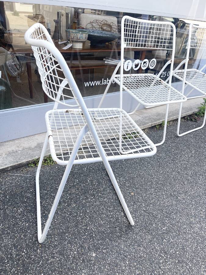 ted net chairs - vintage IKEA, N. Gammelgaard