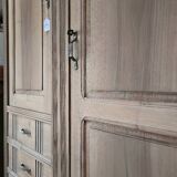 Grande armoire Art Déco en chêne, restaurée