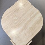 Vintage travertine coffee table from the 80s.
