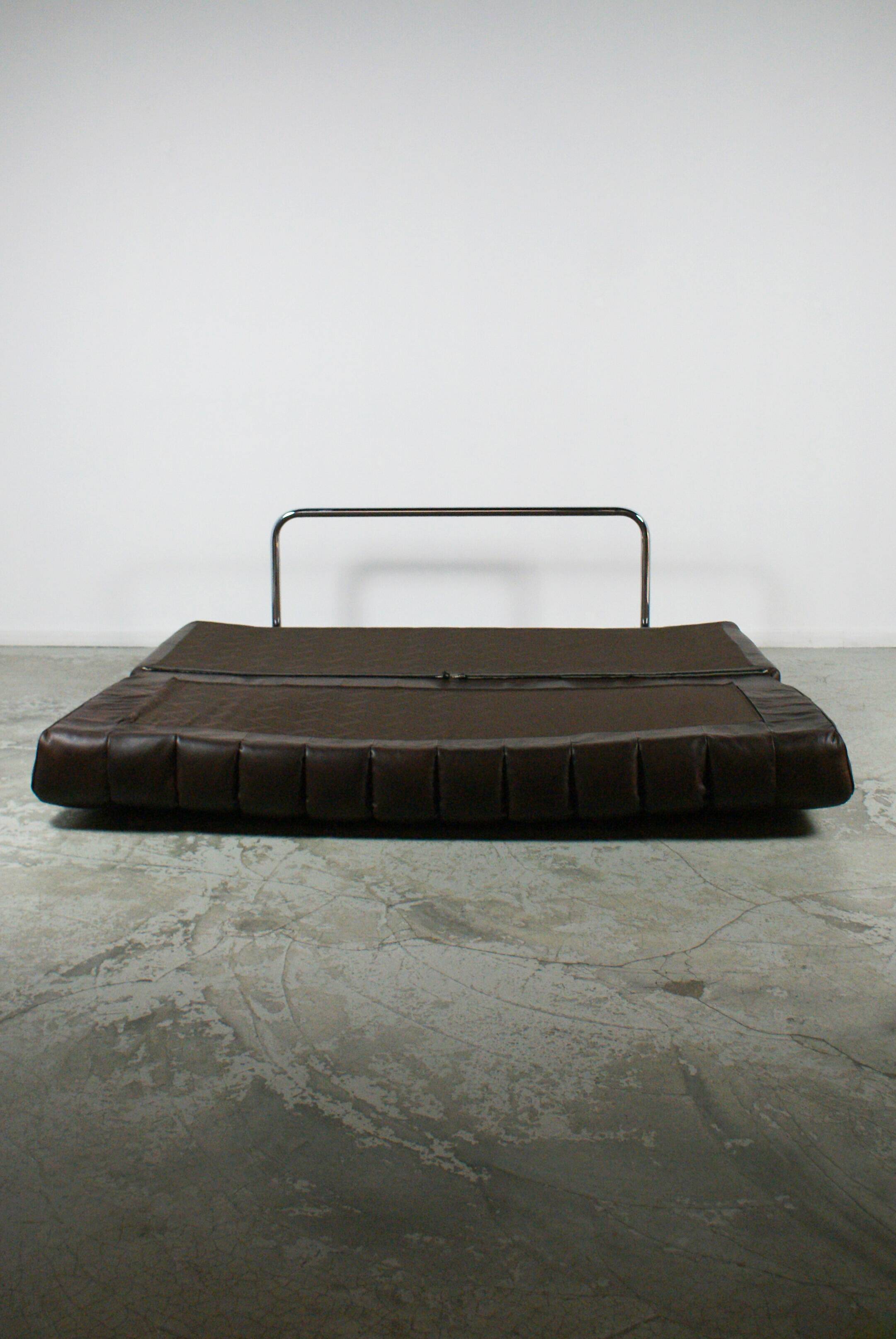 DS-85 Vintage Brown Leather Sofa by De Sede