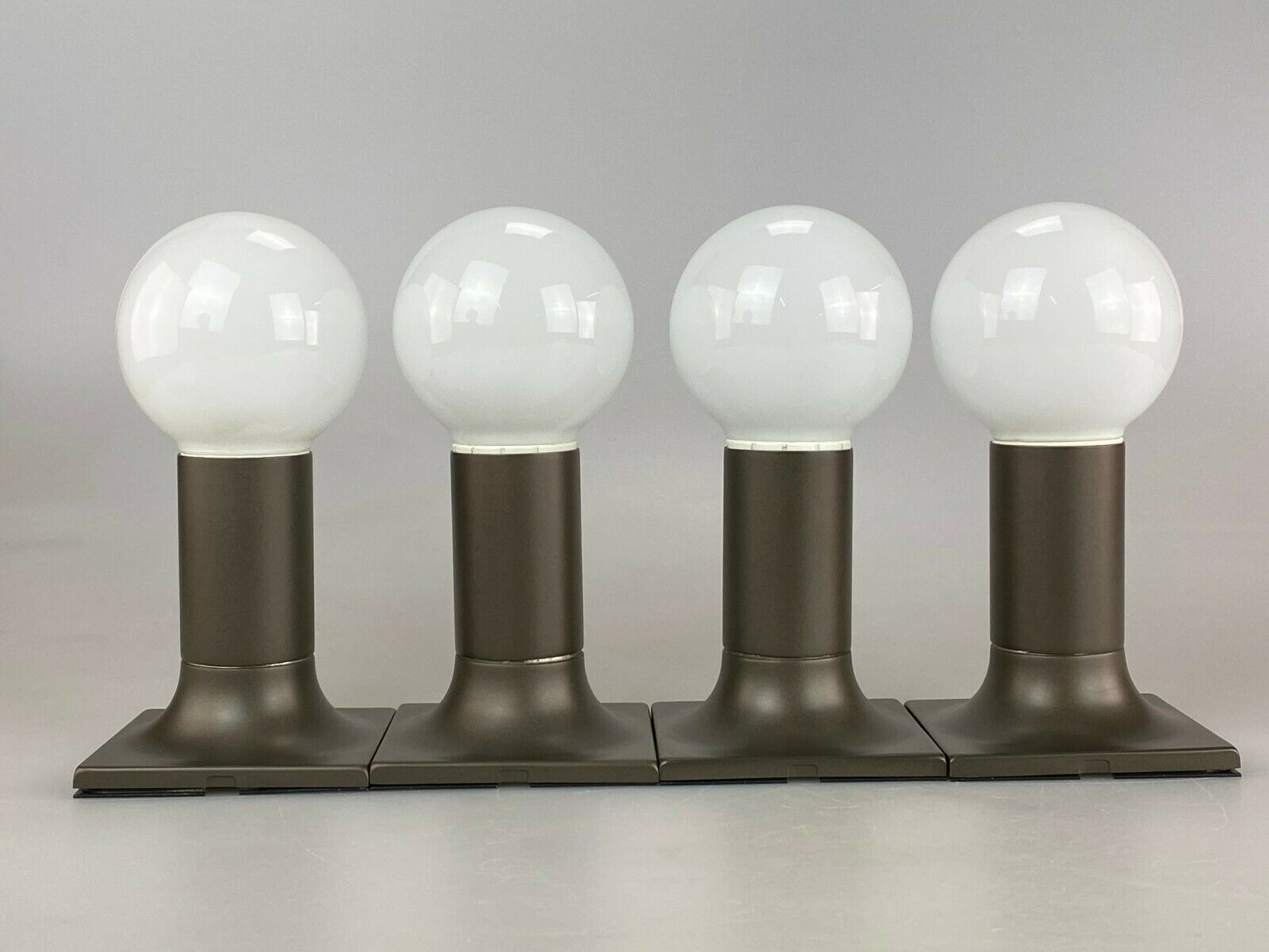 1960s 1970s tube wall lamps by Rolf Krüger for Staff