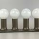 1960s 1970s tube wall lamps by Rolf Krüger for Staff