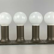 1960s 1970s tube wall lamps by Rolf Krüger for Staff