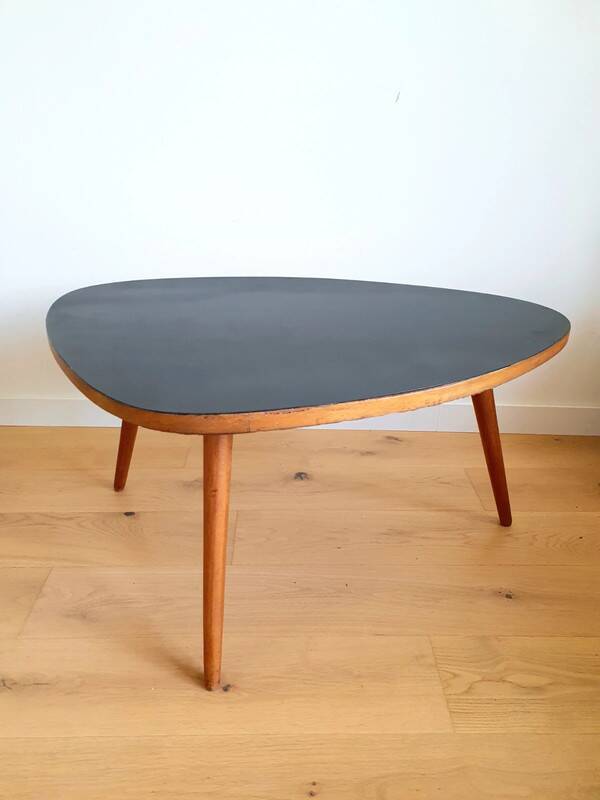 Vintage tripod coffee table
