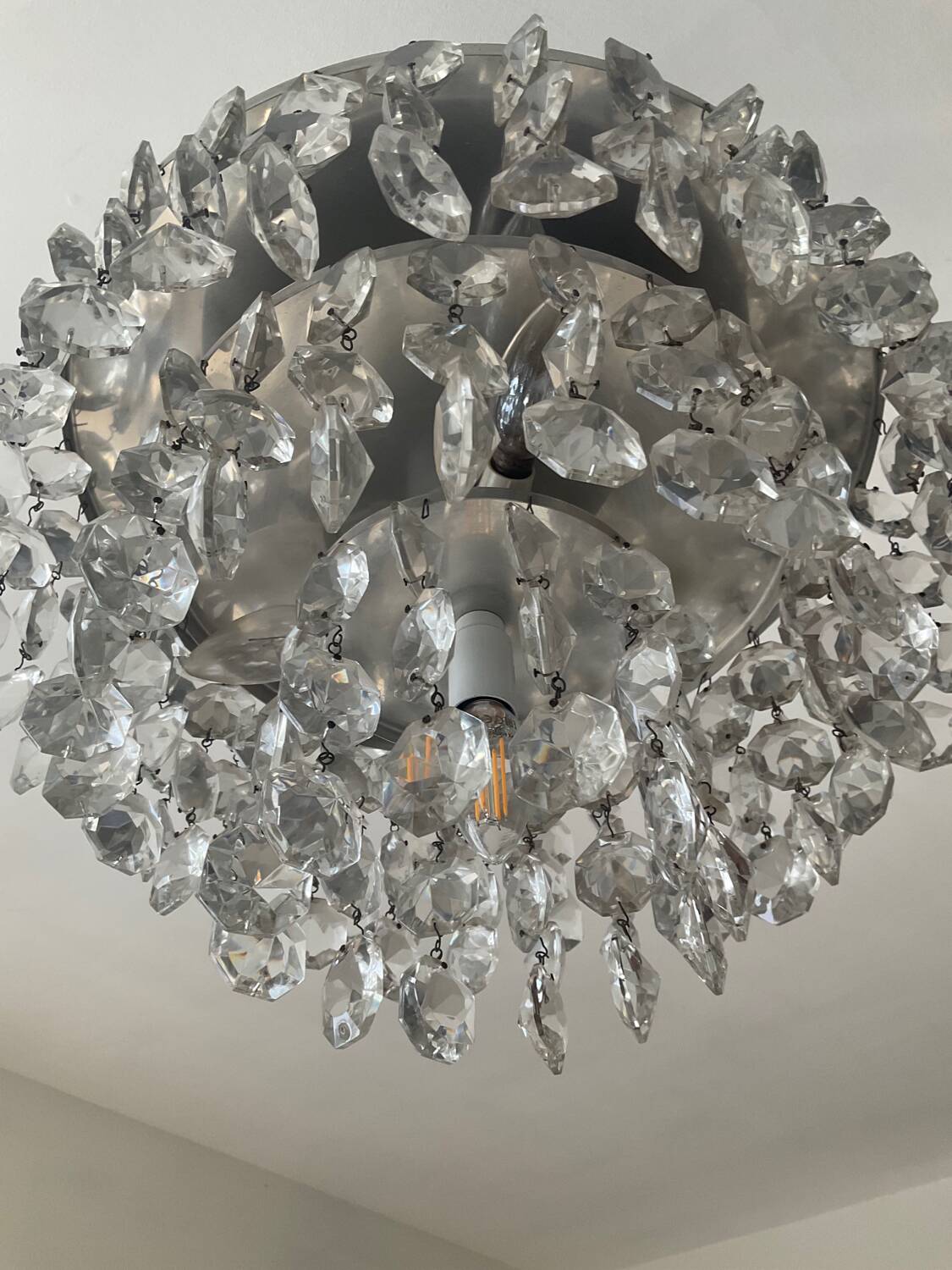 70s Tassel Cascade Chandelier