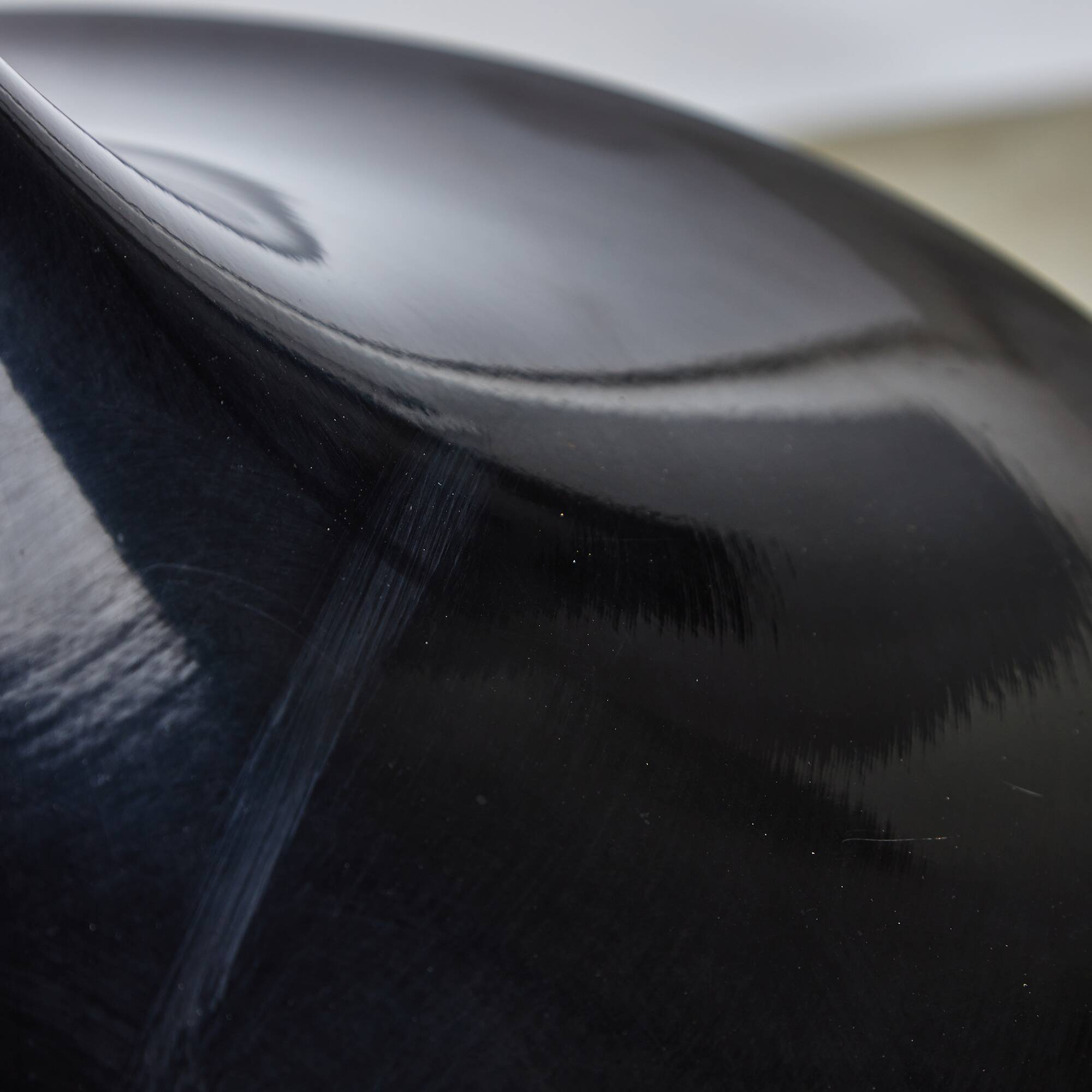 Black and White Cone Shaped Pendant