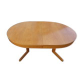 Table vintage ovale en chêne