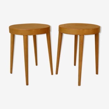 Pair of stools by Baumann