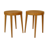 Paire de tabourets par Baumann