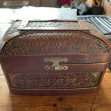 Basketry lid box
