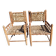 Wood and Rope Armchairs